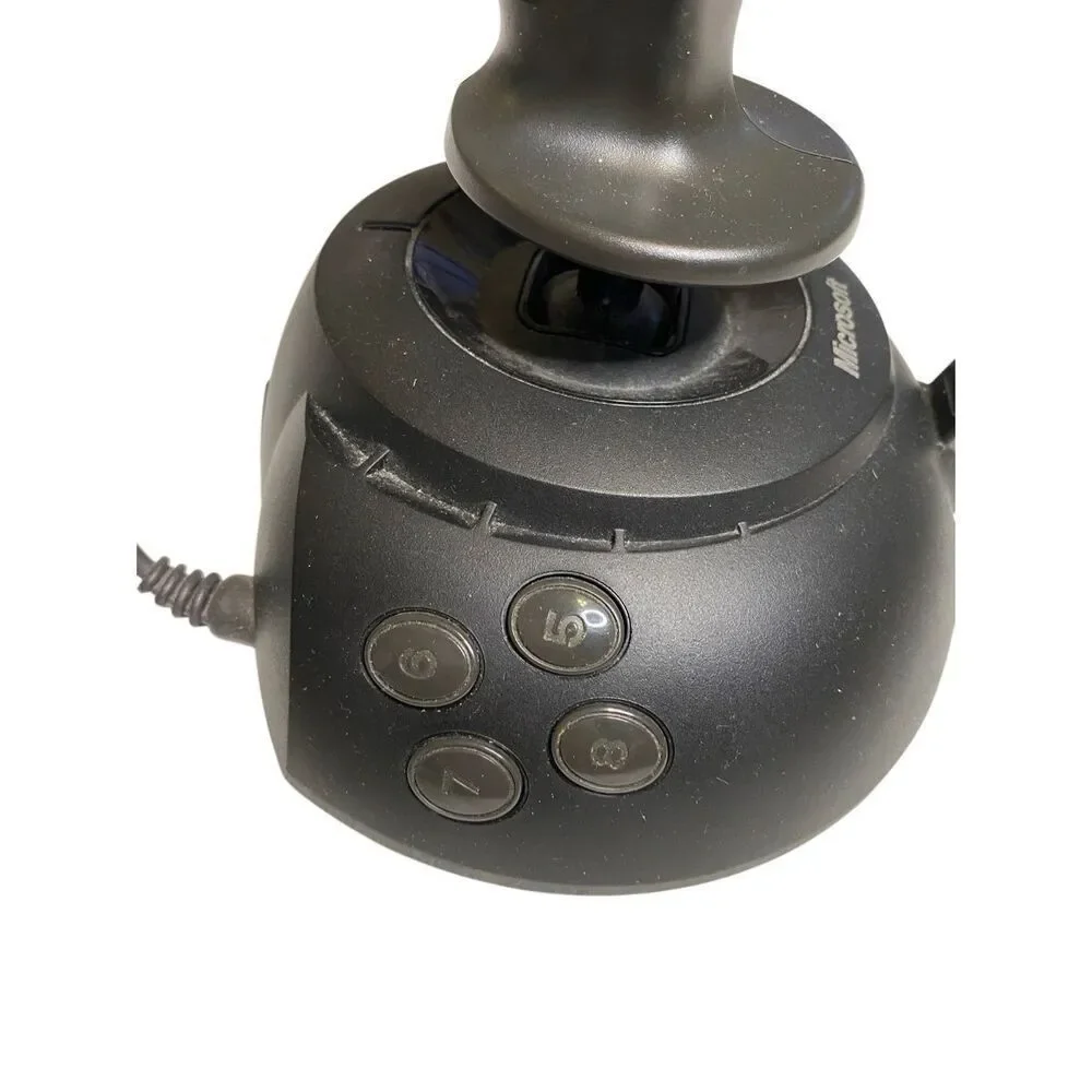 Microsoft SideWinder USB Joystick With Original Box Untested Vintage Gaming